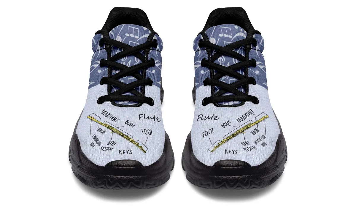 Flute Diagram Chunky Sneakers