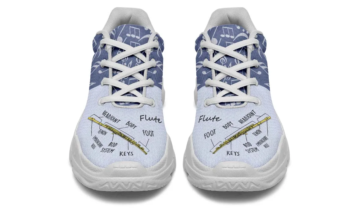 Flute Diagram Chunky Sneakers