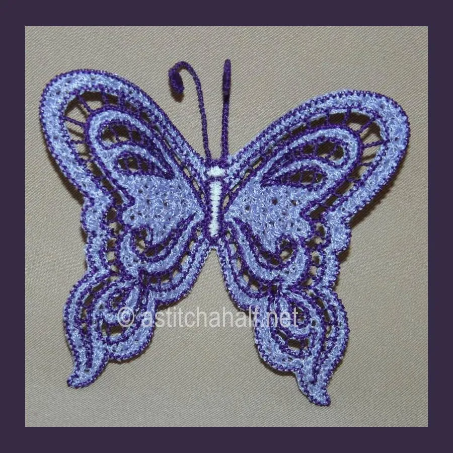 Freestanding Lace Butterfly 03