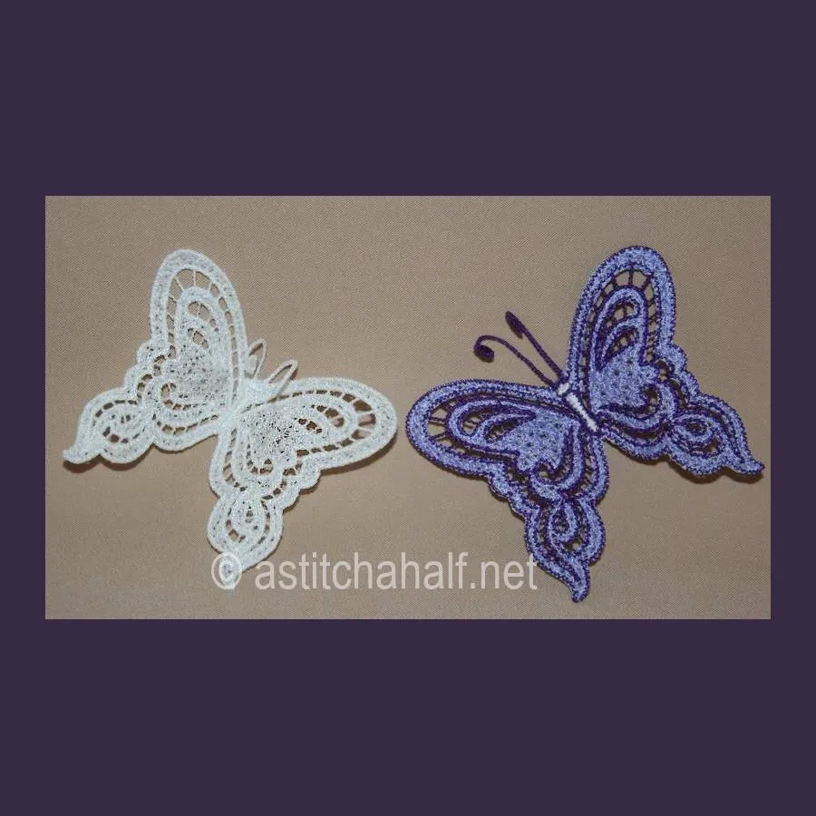 Freestanding Lace Butterfly 03