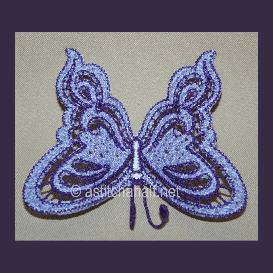 Freestanding Lace Butterfly 03