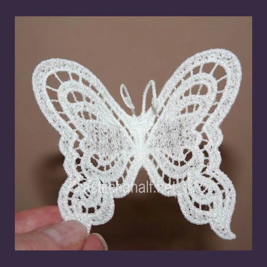 Freestanding Lace Butterfly 03