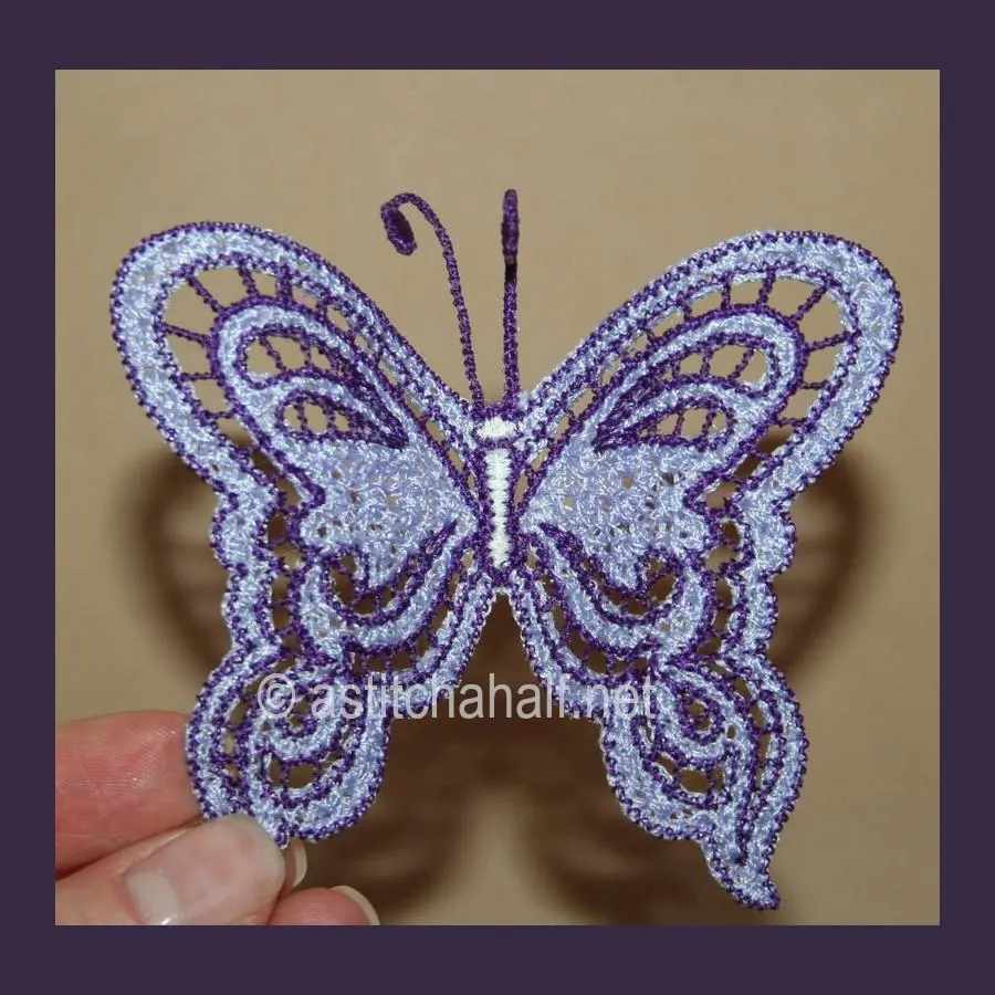 Freestanding Lace Butterfly 03