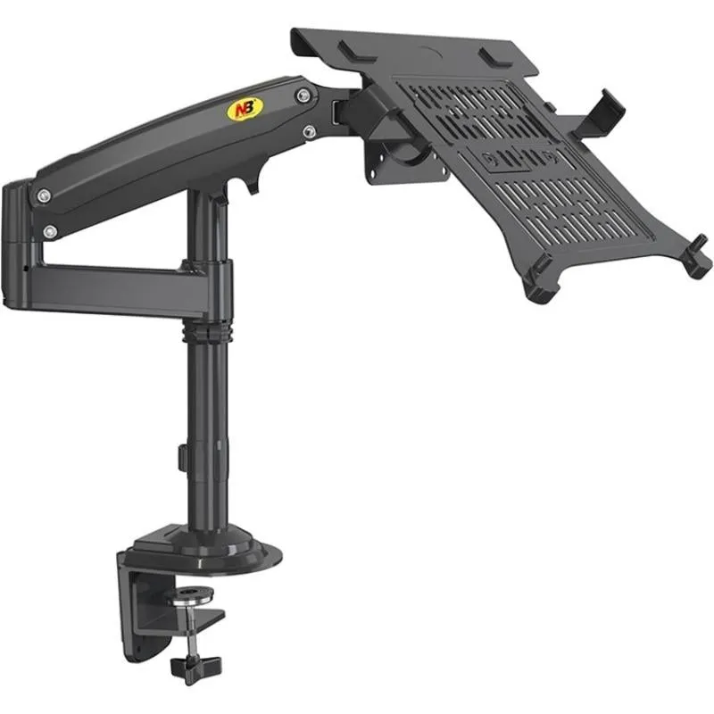 Full Motion Gas Spring Arm for 10-17 Inch Desktop / Laptop