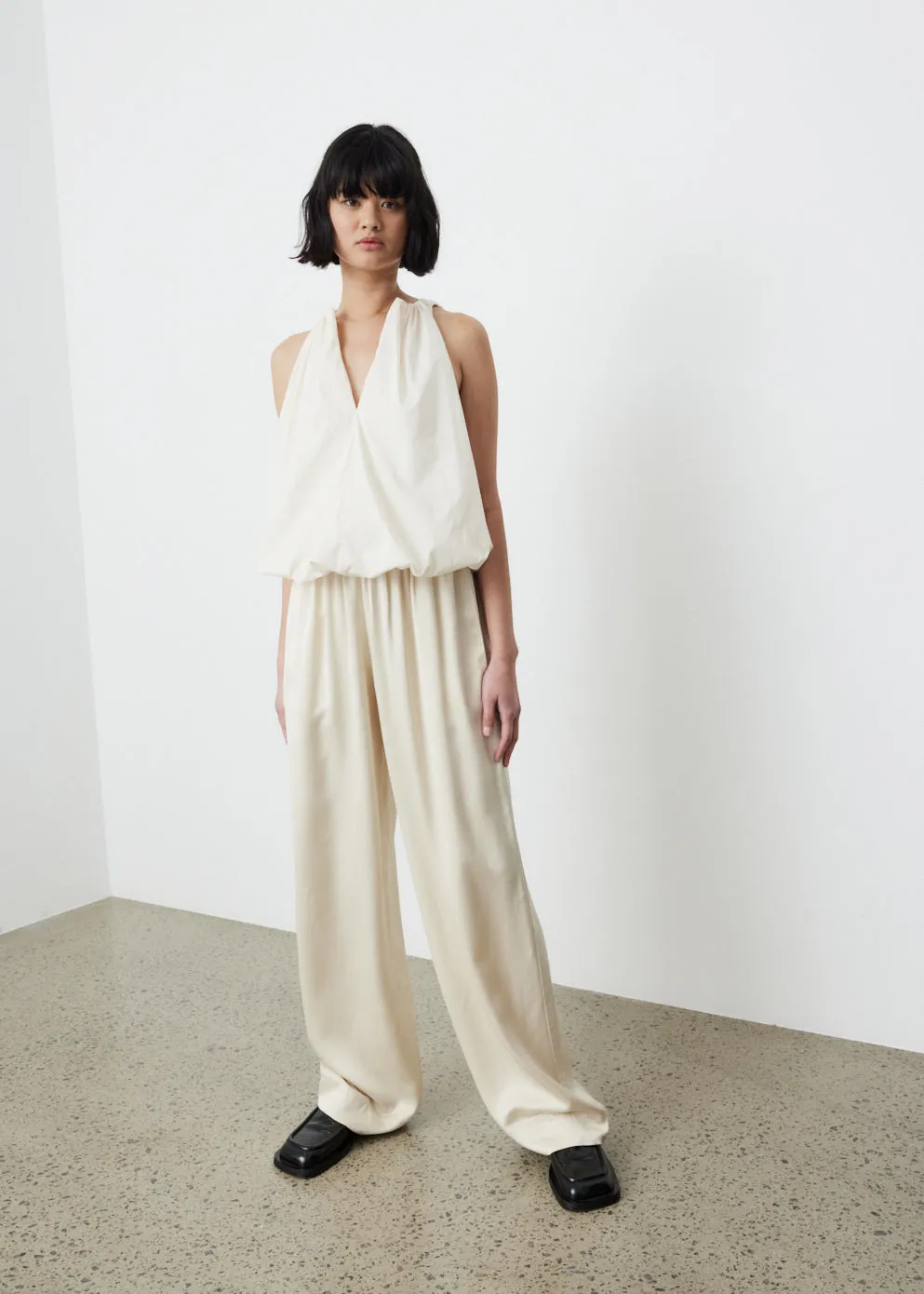Gathered Pants