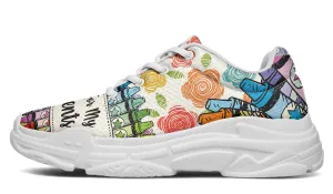 Grateful Teacher Chunky Sneakers
