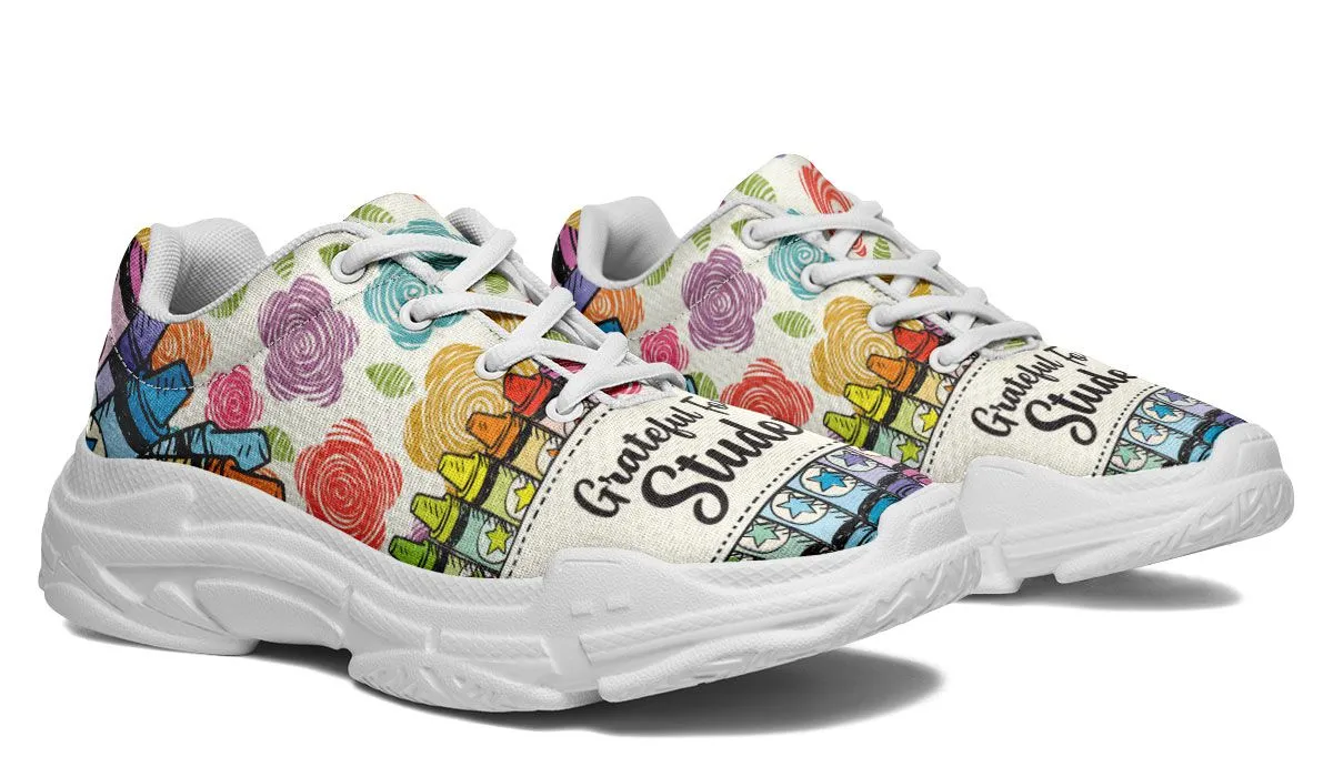 Grateful Teacher Chunky Sneakers