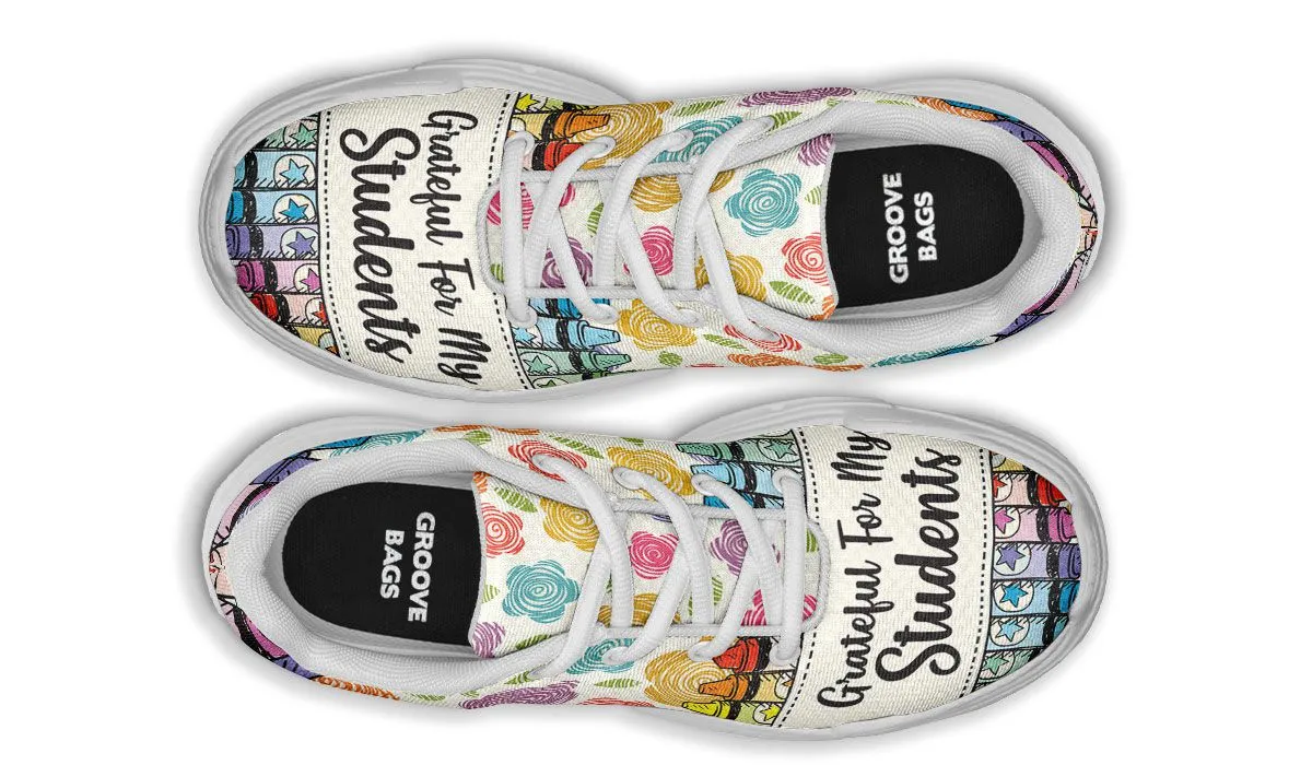 Grateful Teacher Chunky Sneakers