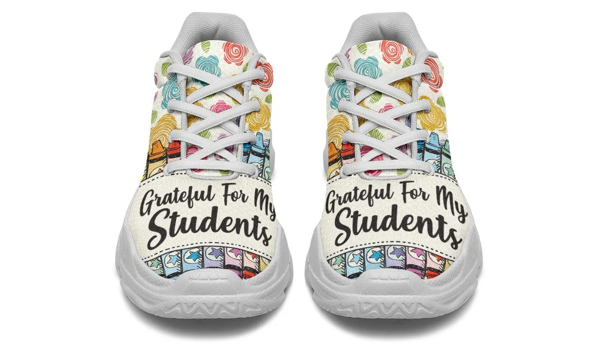 Grateful Teacher Chunky Sneakers