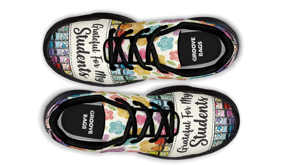 Grateful Teacher Chunky Sneakers
