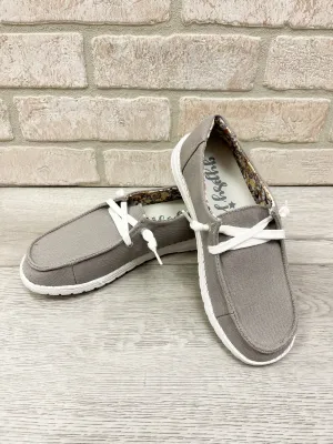 Holly Gray Slip on Shoes