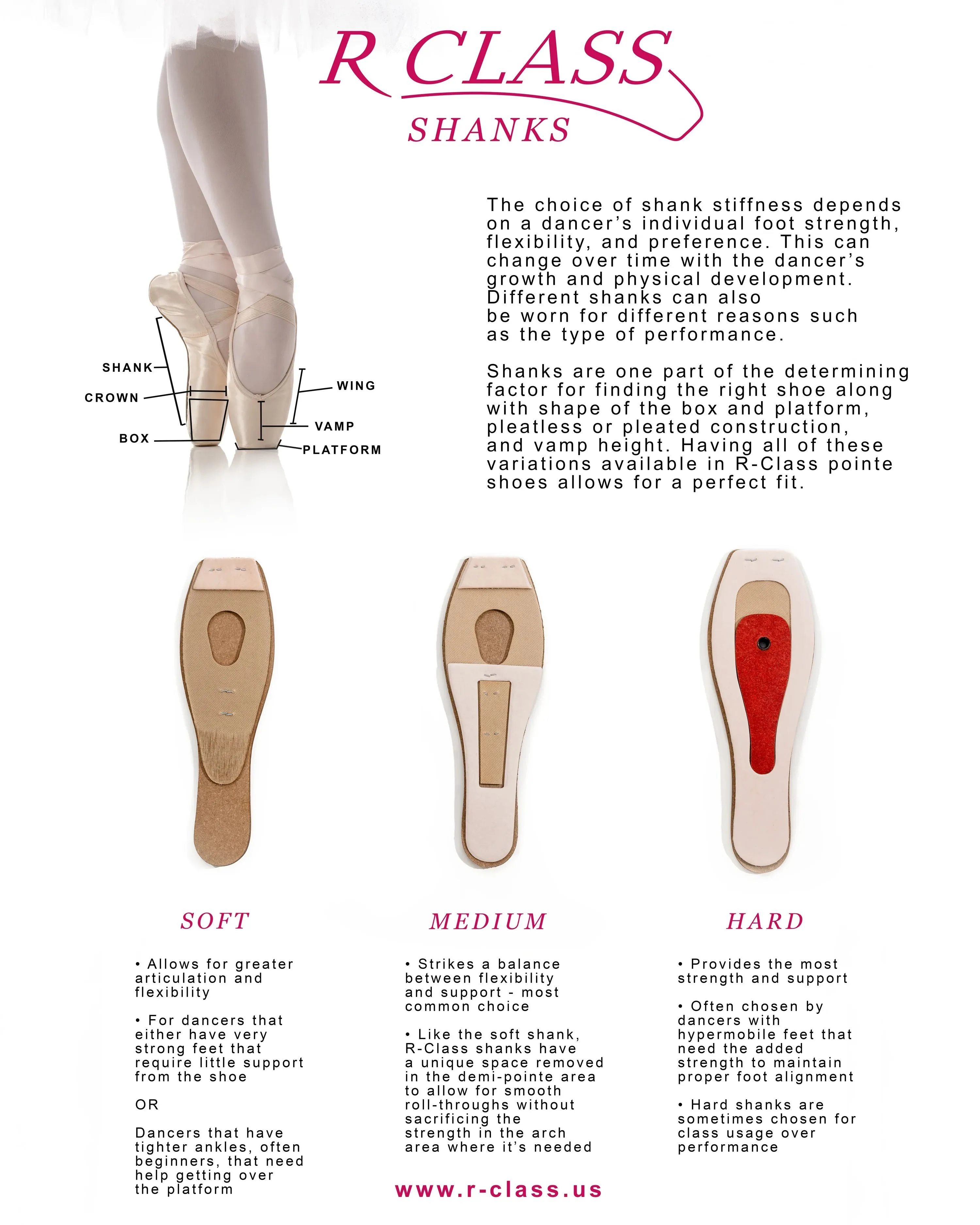 IRIDESCENCE Quiet RC42 Pointe Shoe by R Class