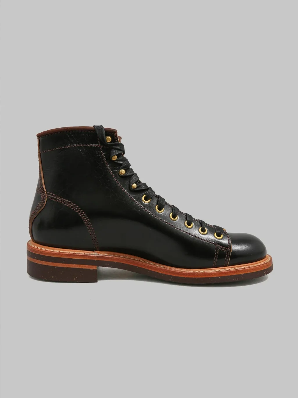 John Lofgren Monkey Boots Shinki Hikaku Horsebutt Black