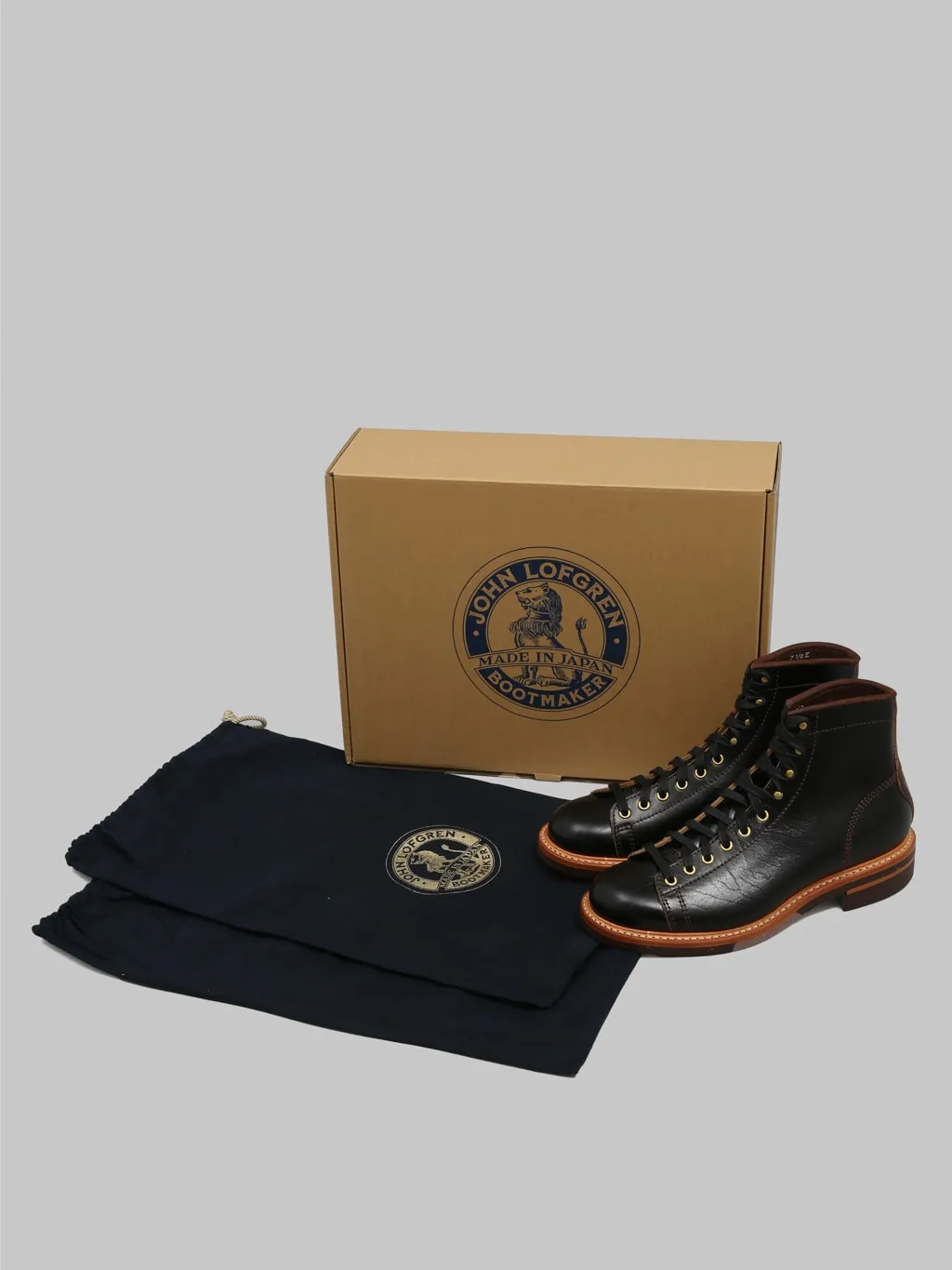 John Lofgren Monkey Boots Shinki Hikaku Horsebutt Black