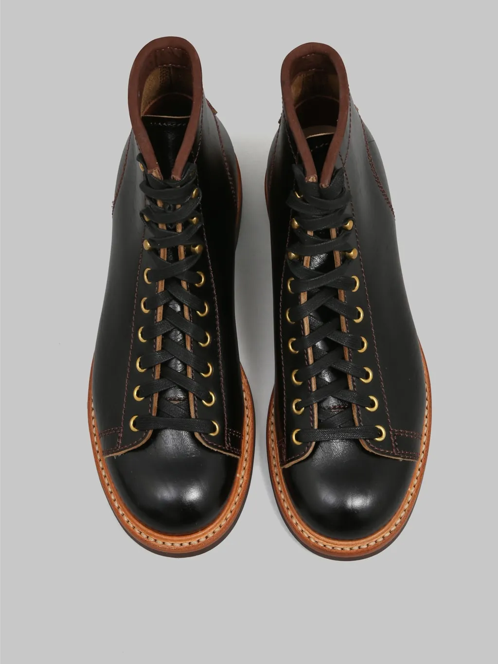 John Lofgren Monkey Boots Shinki Hikaku Horsebutt Black