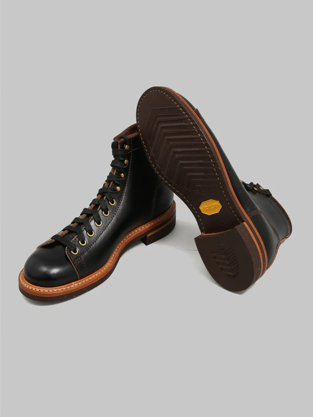John Lofgren Monkey Boots Shinki Hikaku Horsebutt Black
