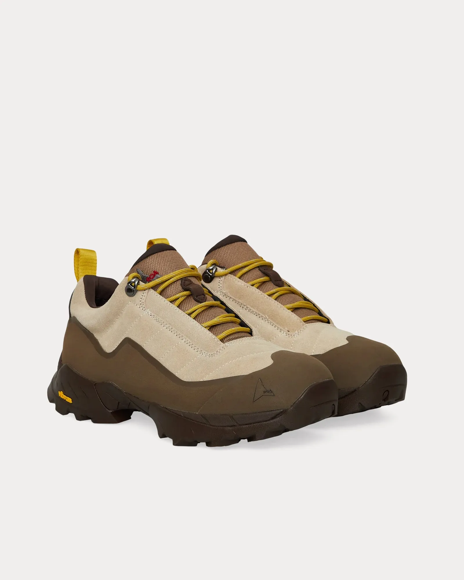 Katharina Suede Sand / Brown Low Top Sneakers