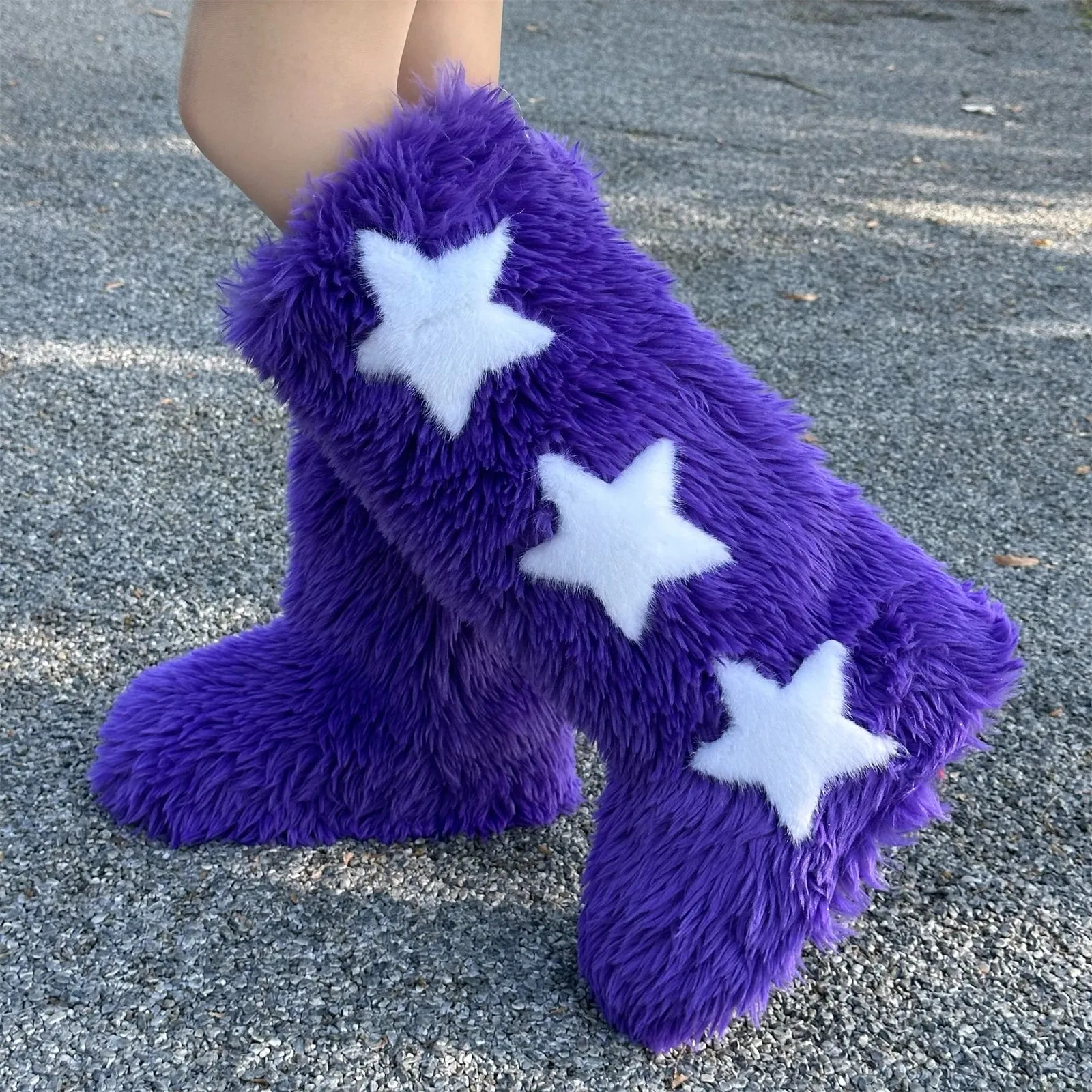 Knee-High Platform Boots