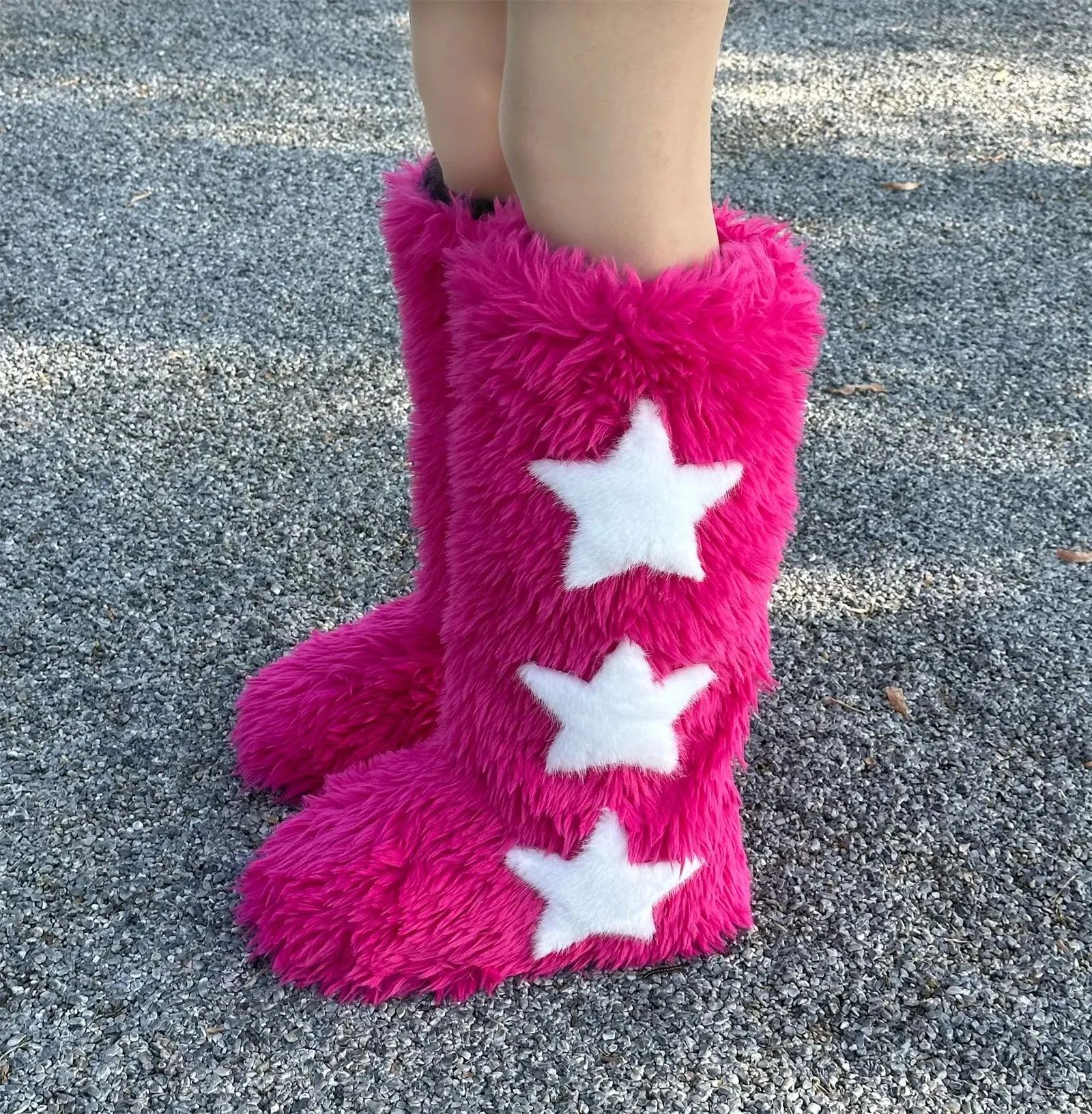 Knee-High Platform Boots