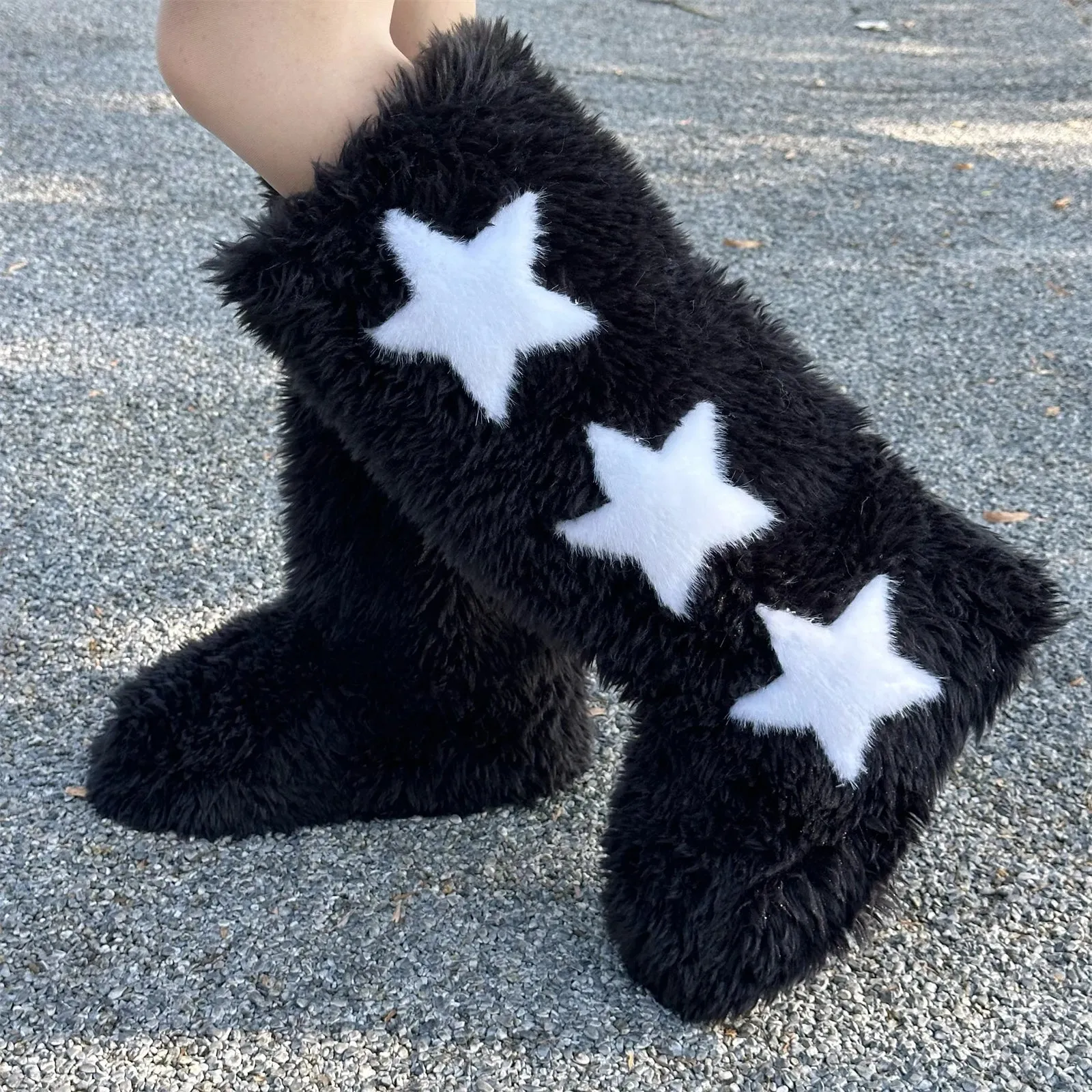 Knee-High Platform Boots
