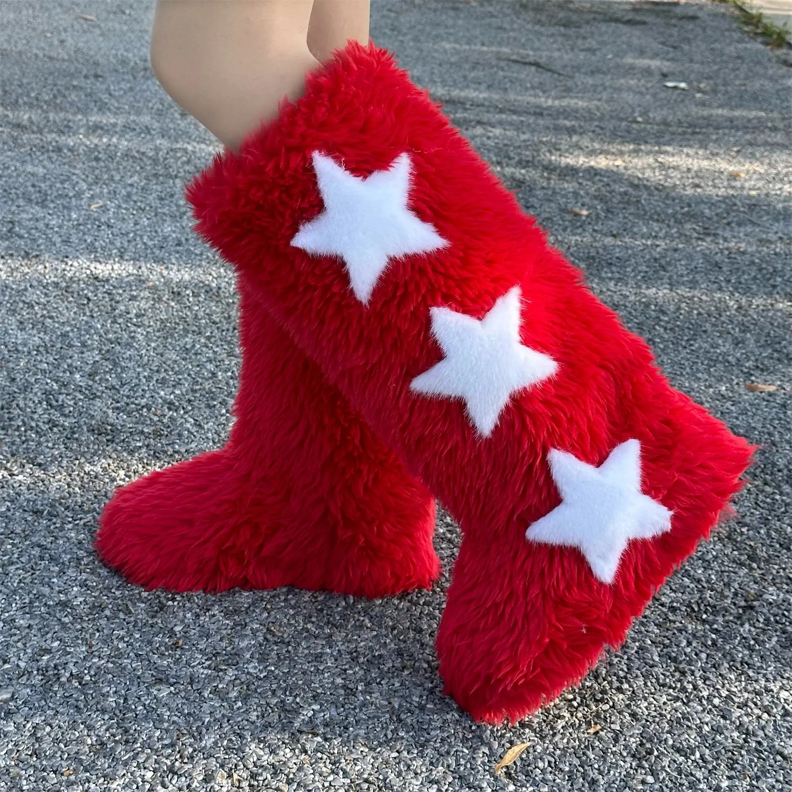 Knee-High Platform Boots