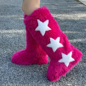 Knee-High Platform Boots