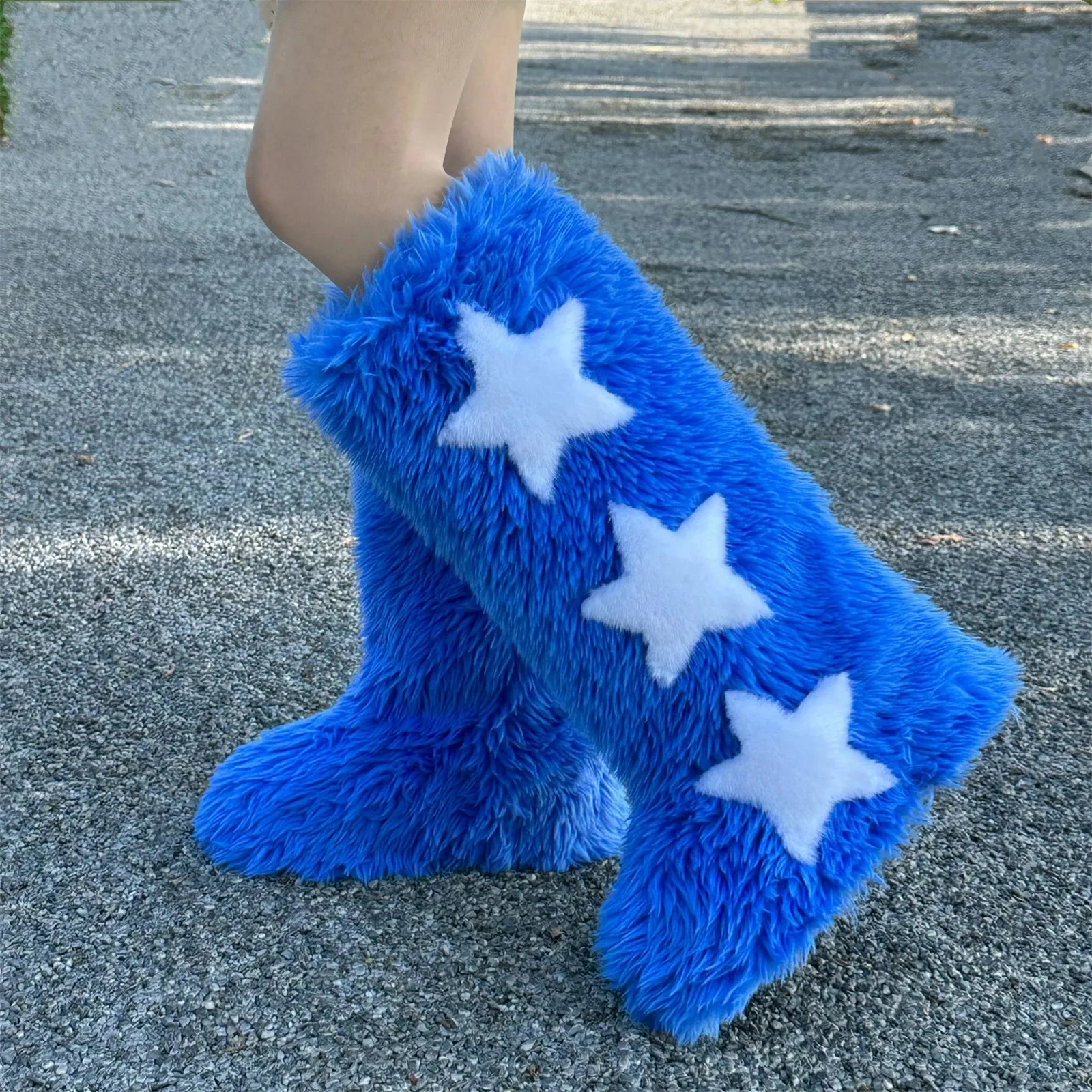 Knee-High Platform Boots