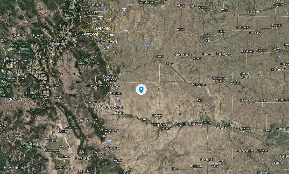 #L11750-1 46.29 Acres in El Paso County CO $48,900.00  ($579.57/ Month)