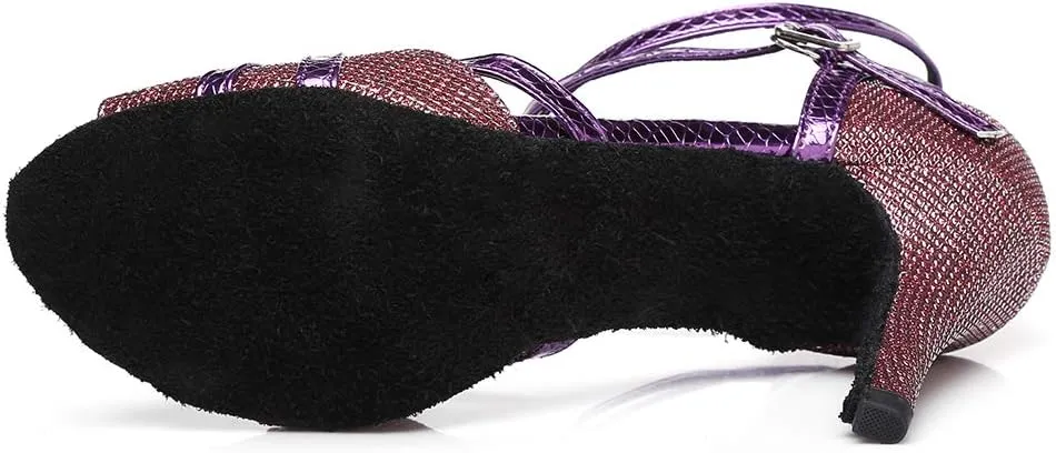 Latin Dance Shoes Ballroom Dance Shoes Women Professional Salsa Practice Performance Dancing Shoes