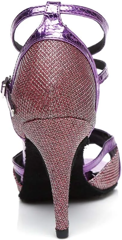 Latin Dance Shoes Ballroom Dance Shoes Women Professional Salsa Practice Performance Dancing Shoes
