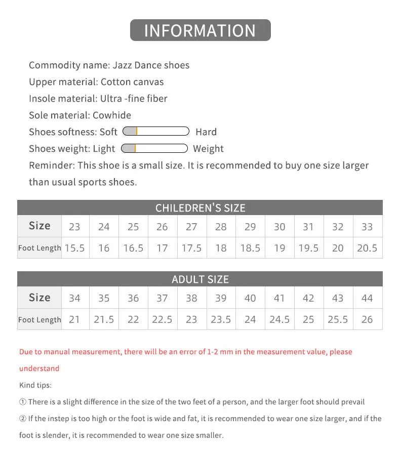 Low Top Jazz Dance Shoes Frenulum-free Canvas Soft Sole Exercise Shoes