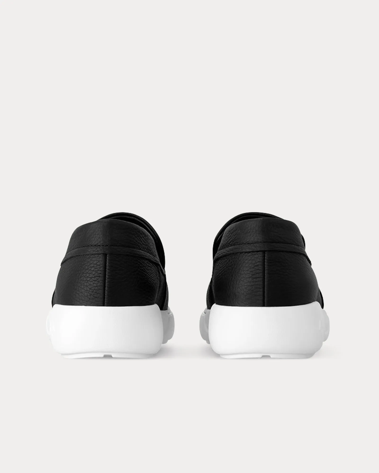 LV Pacific Leather Black Loafers