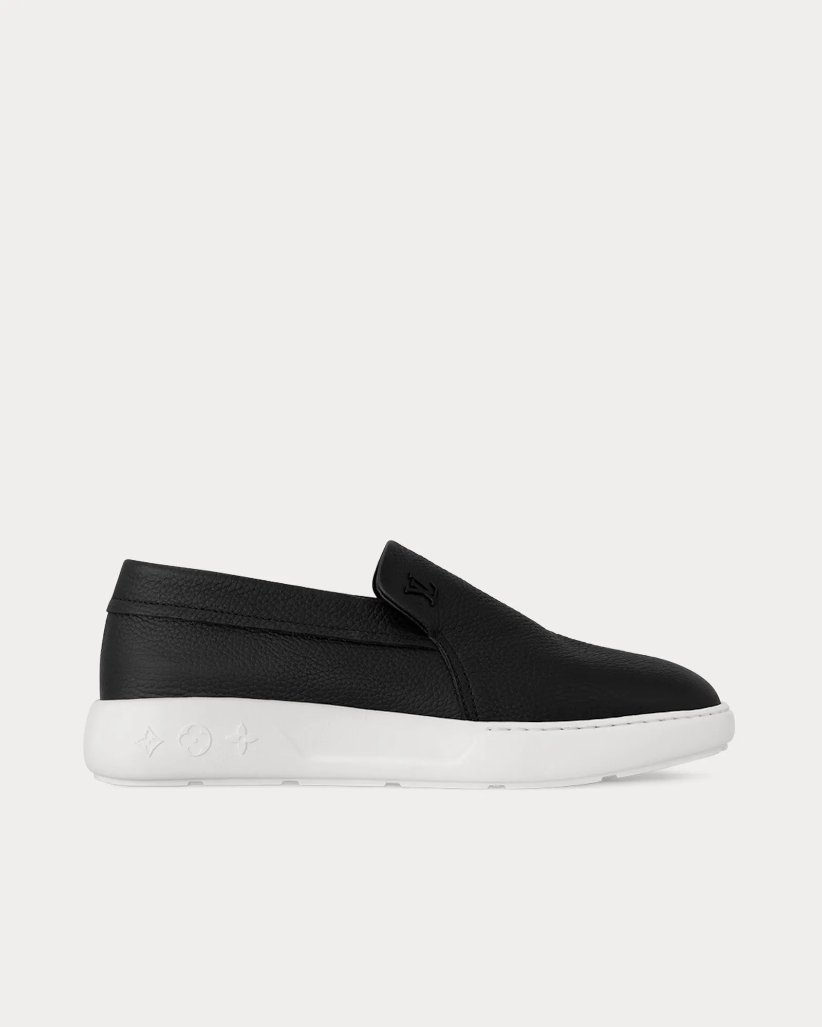 LV Pacific Leather Black Loafers