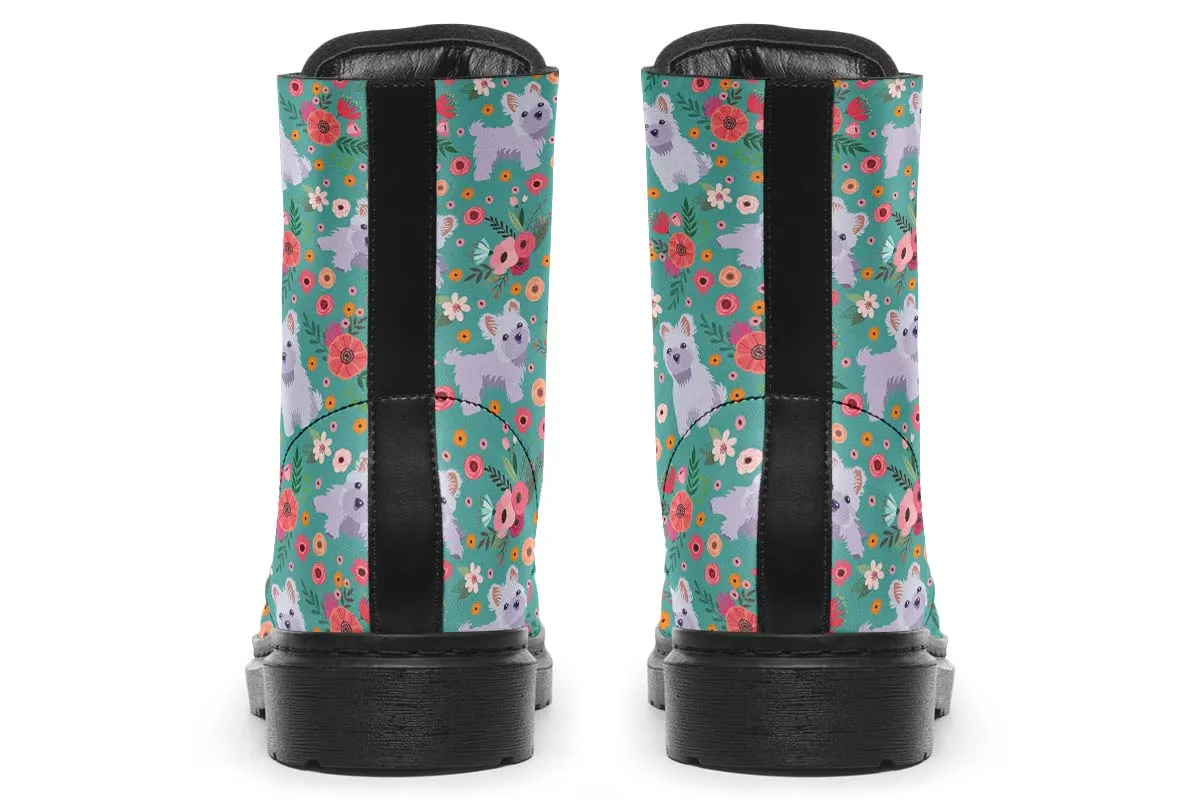 Maltese Flower Boots