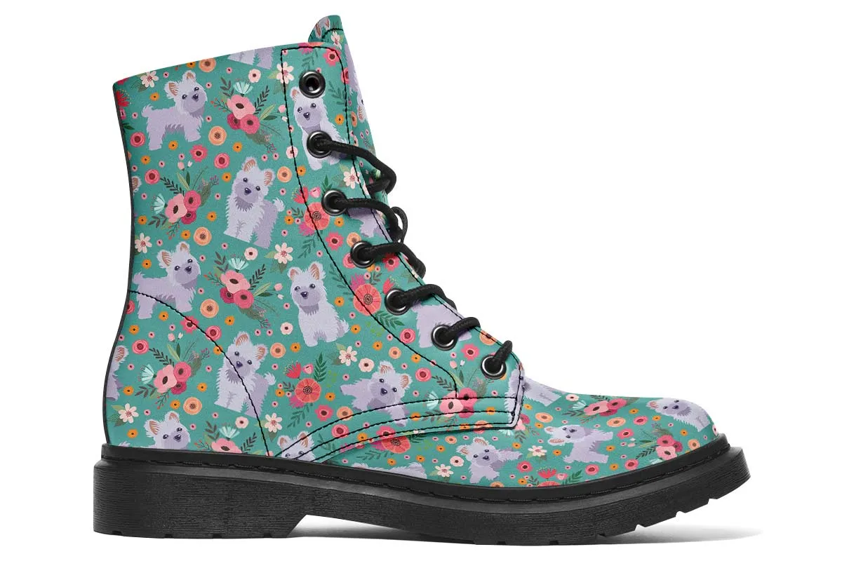 Maltese Flower Boots