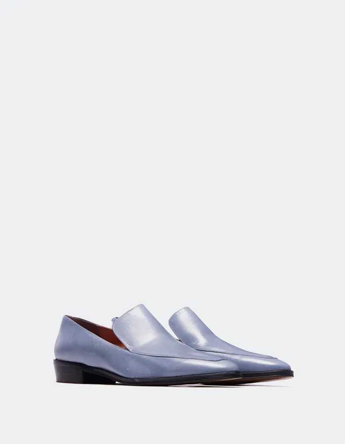 Marisol Light Blue Leather