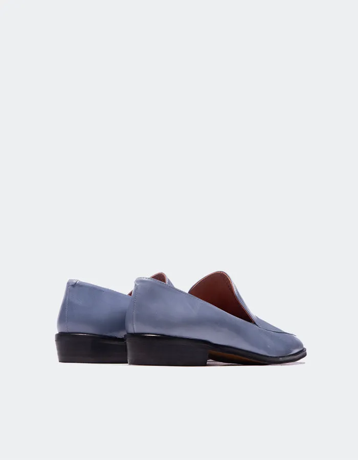 Marisol Light Blue Leather