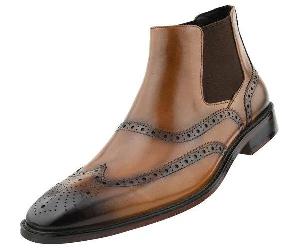 Men's Asher Green Genuine Leather Boots
