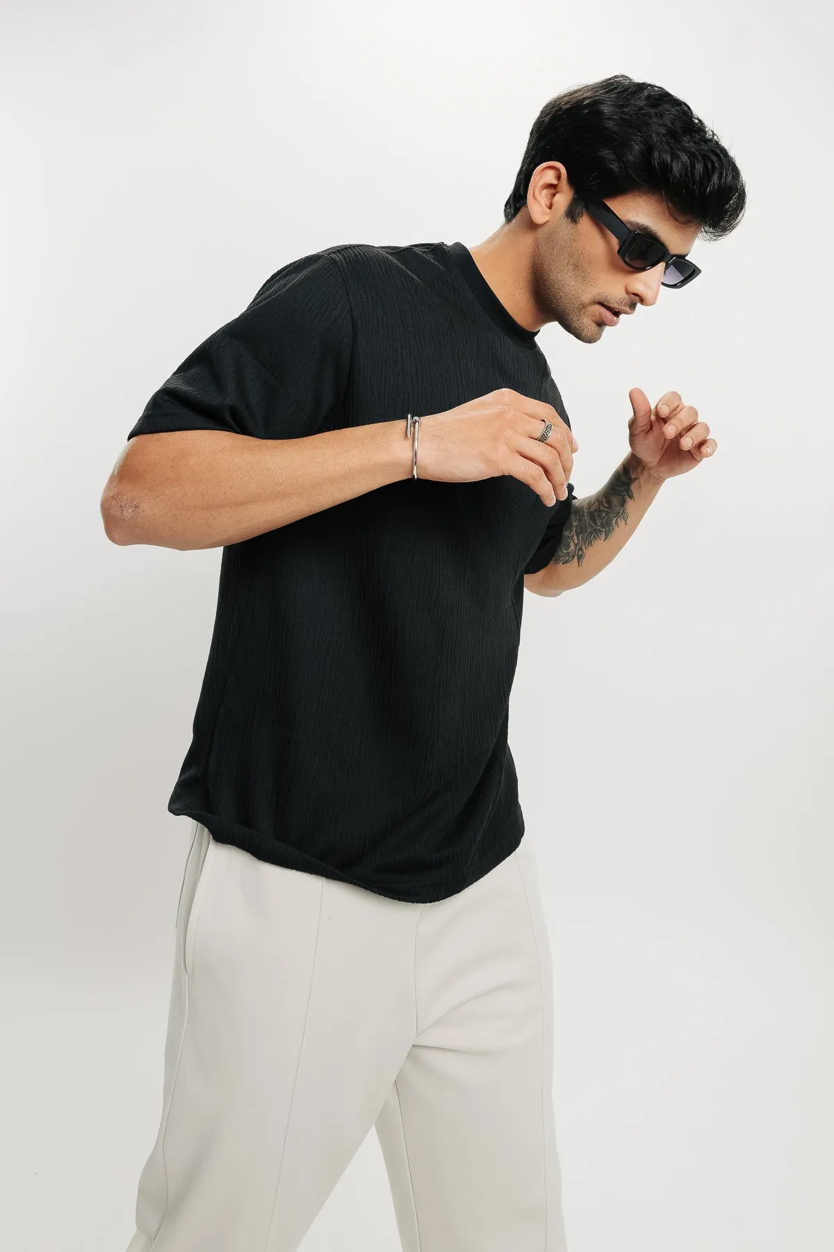 Men's Basic Black Tee
