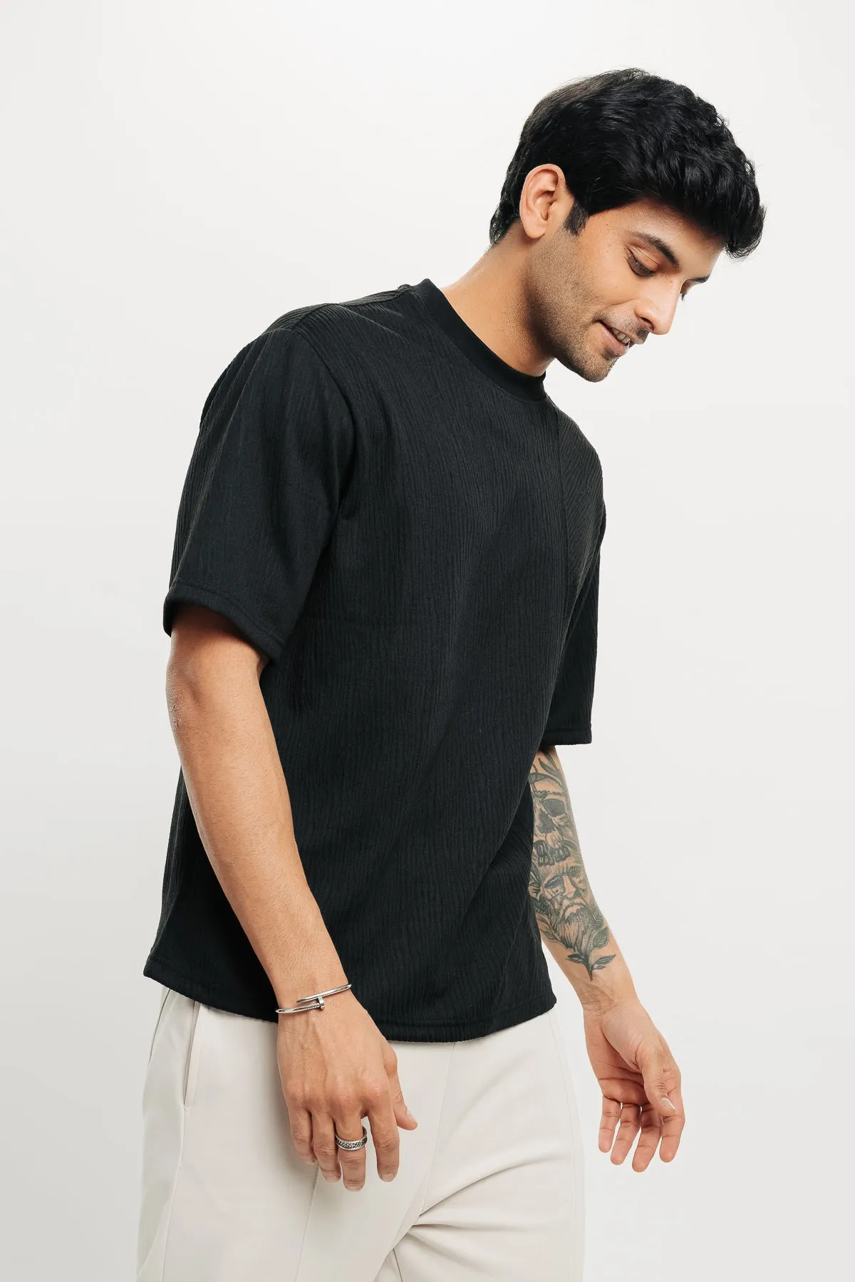 Men's Basic Black Tee