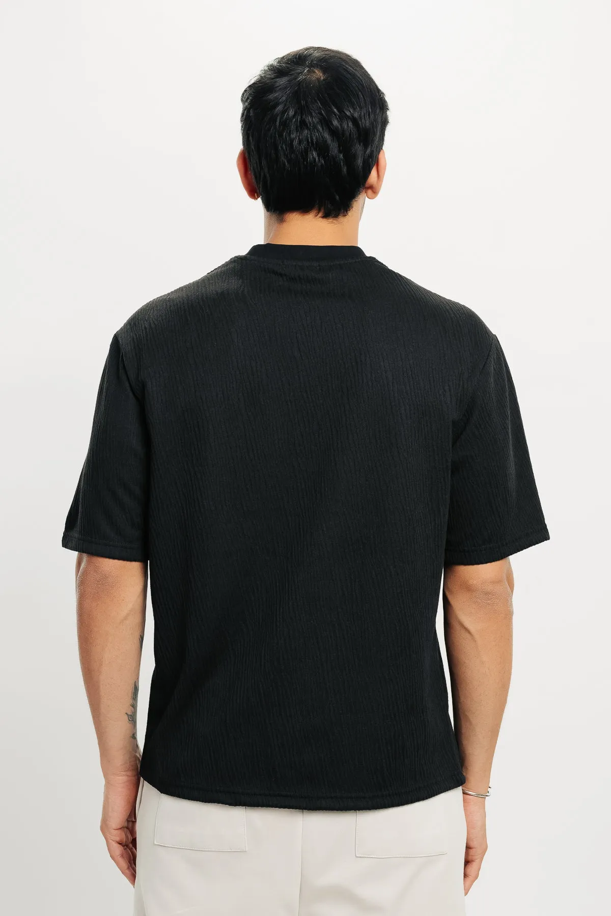 Men's Basic Black Tee