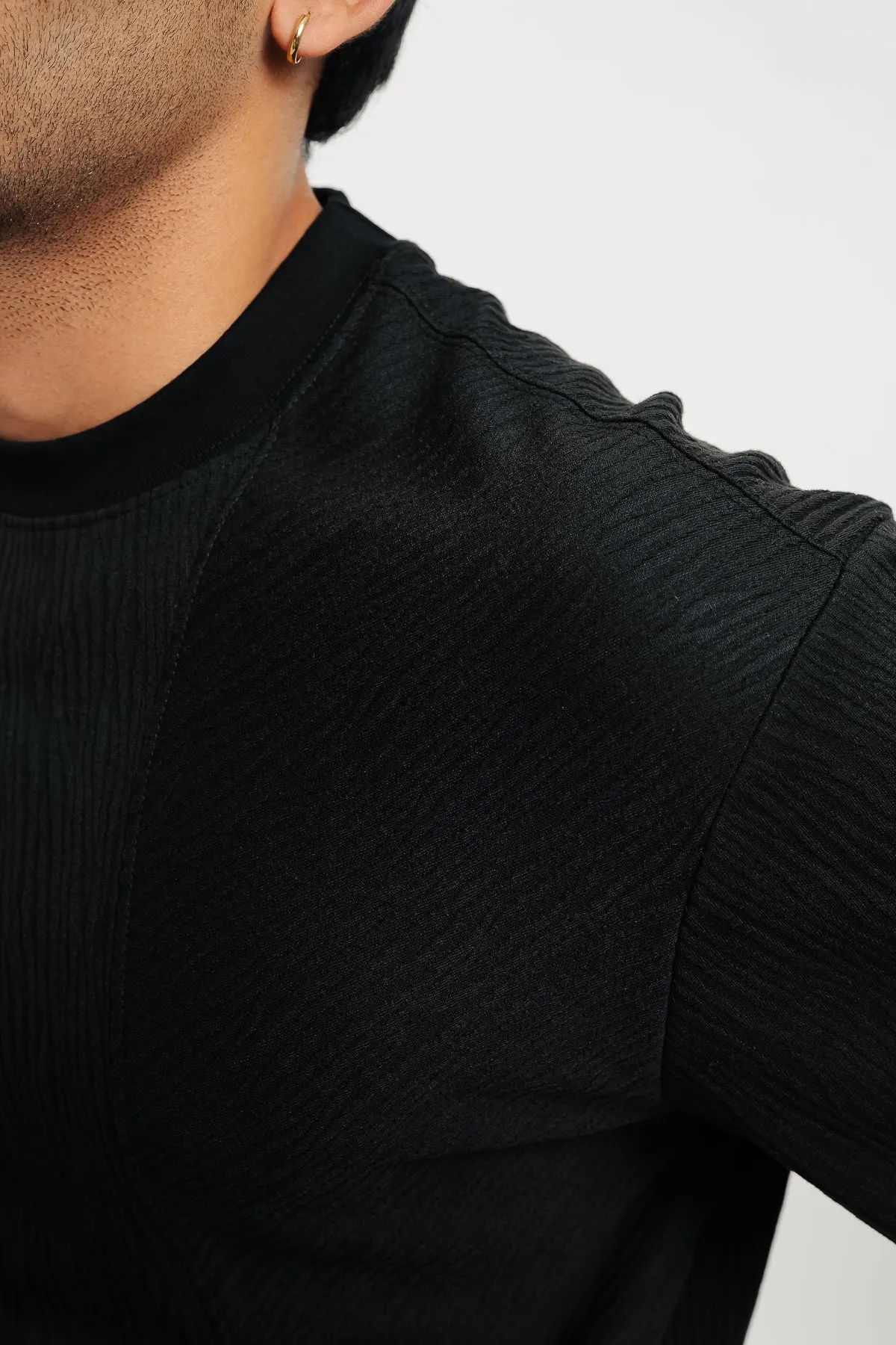 Men's Basic Black Tee