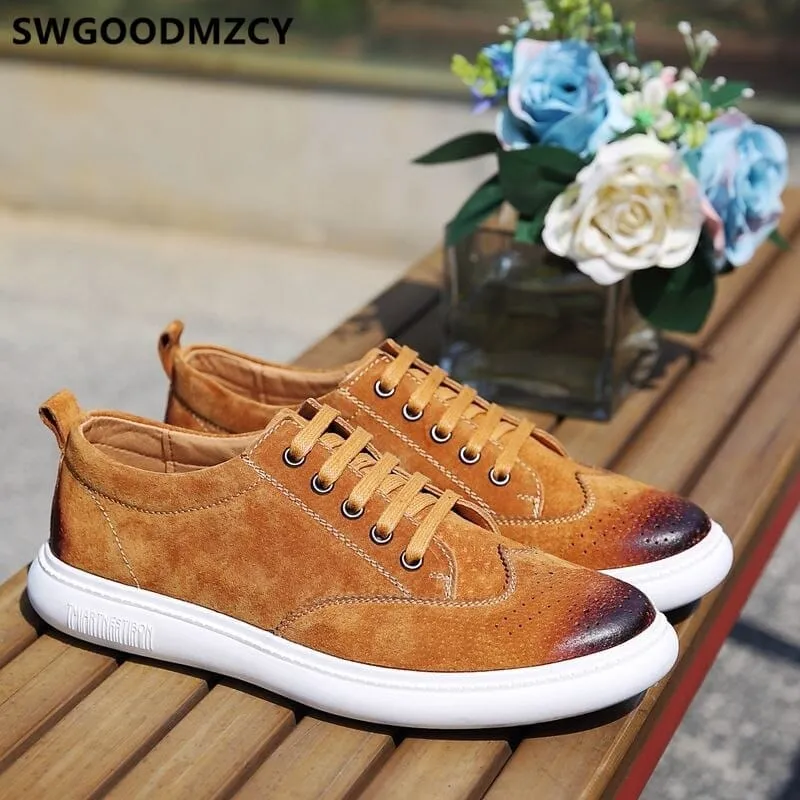 Men's Casual Shoes Running Shoes Suede Shoes