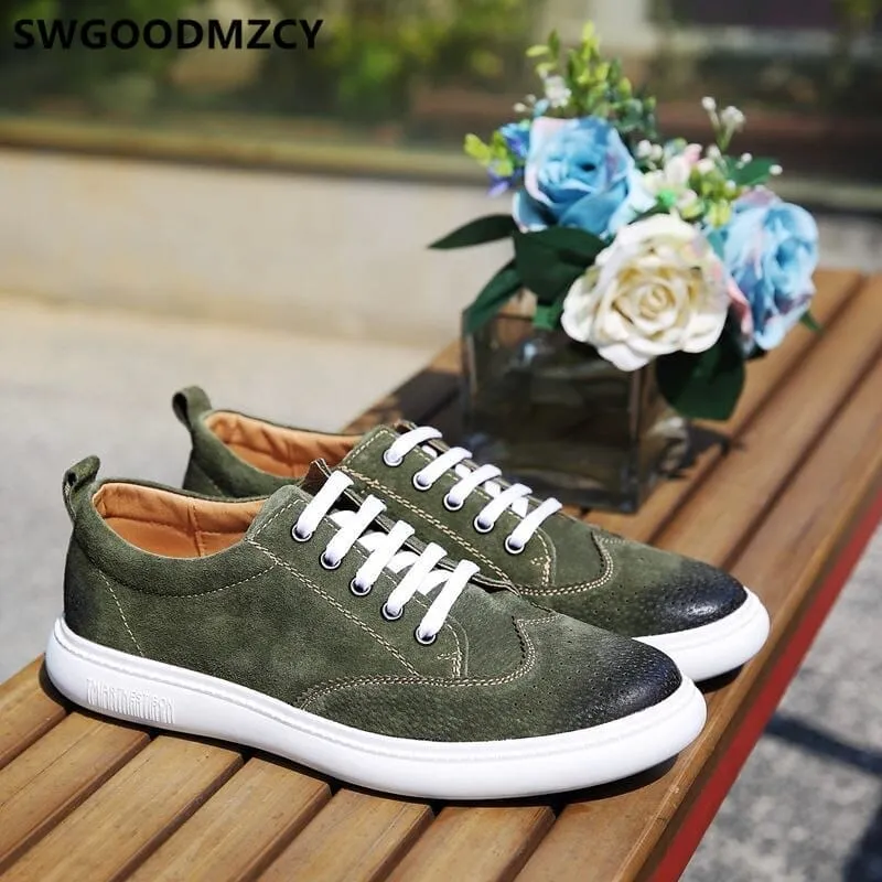 Men's Casual Shoes Running Shoes Suede Shoes