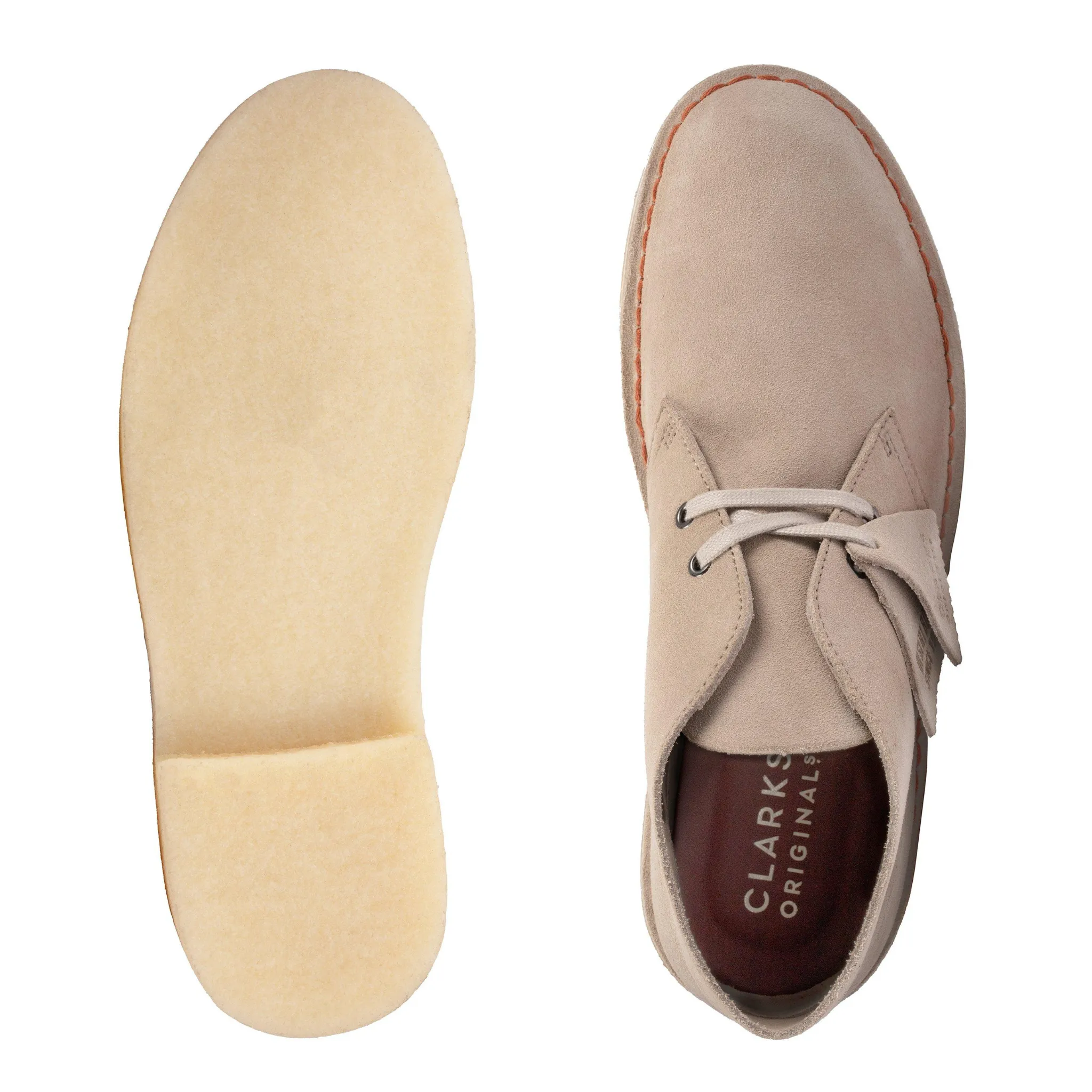 Mens Clarks Originals Sand Suede Desert Boots