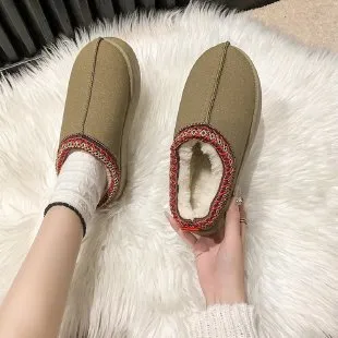 Nanccy Fashion Sponge Cake Thick Soles Warm Shoes