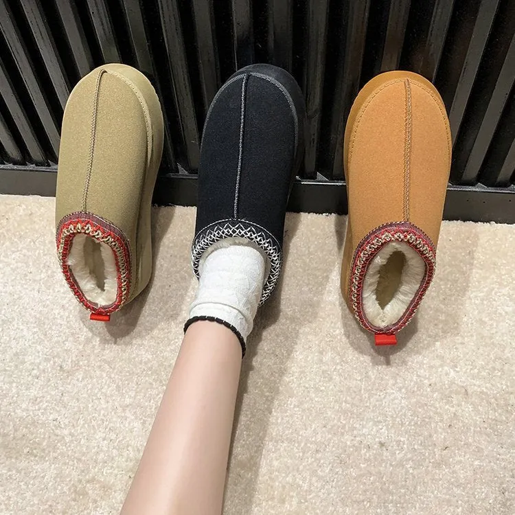 Nanccy Fashion Sponge Cake Thick Soles Warm Shoes