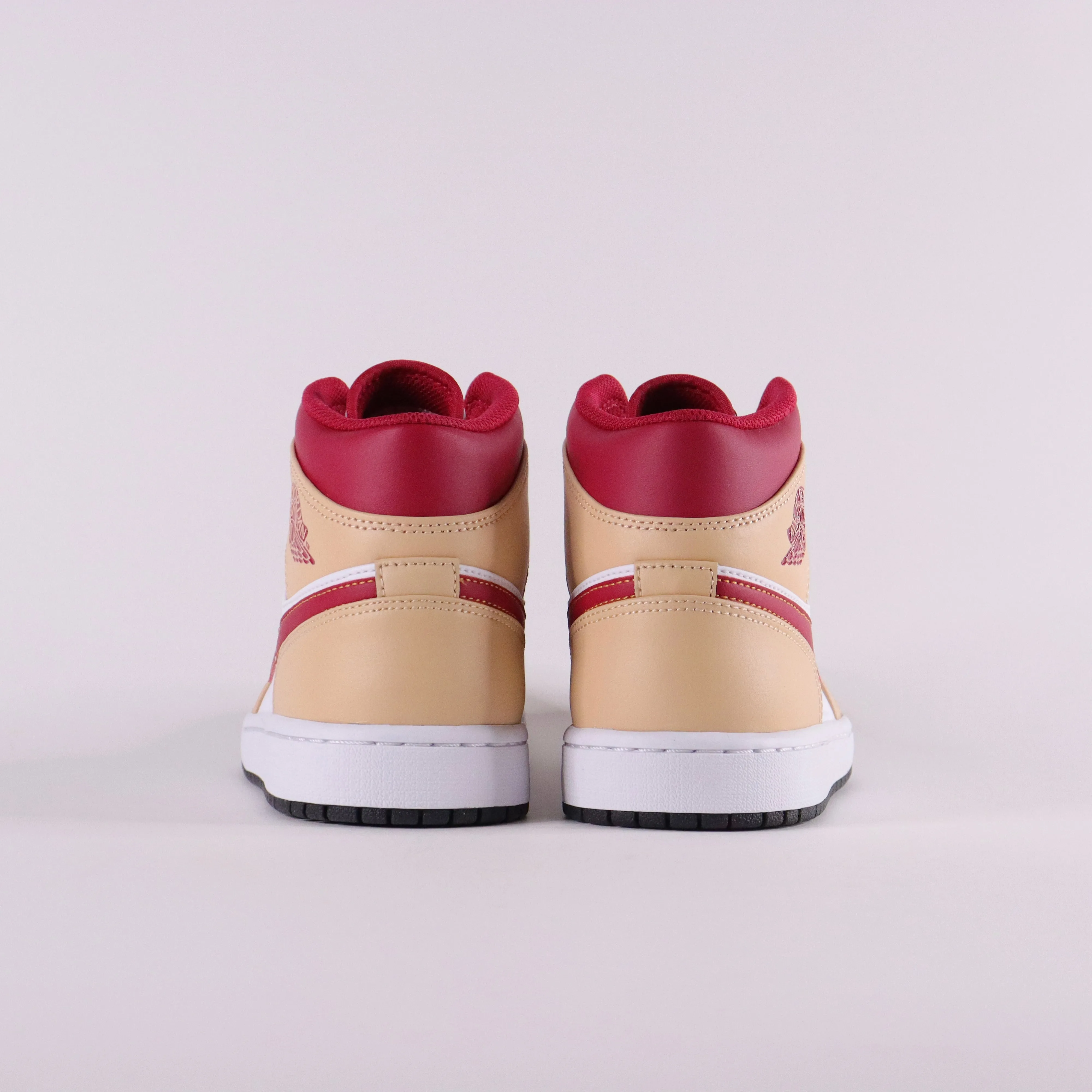 NIKE Air Jordan 1 Mid Light Curry Sneakers