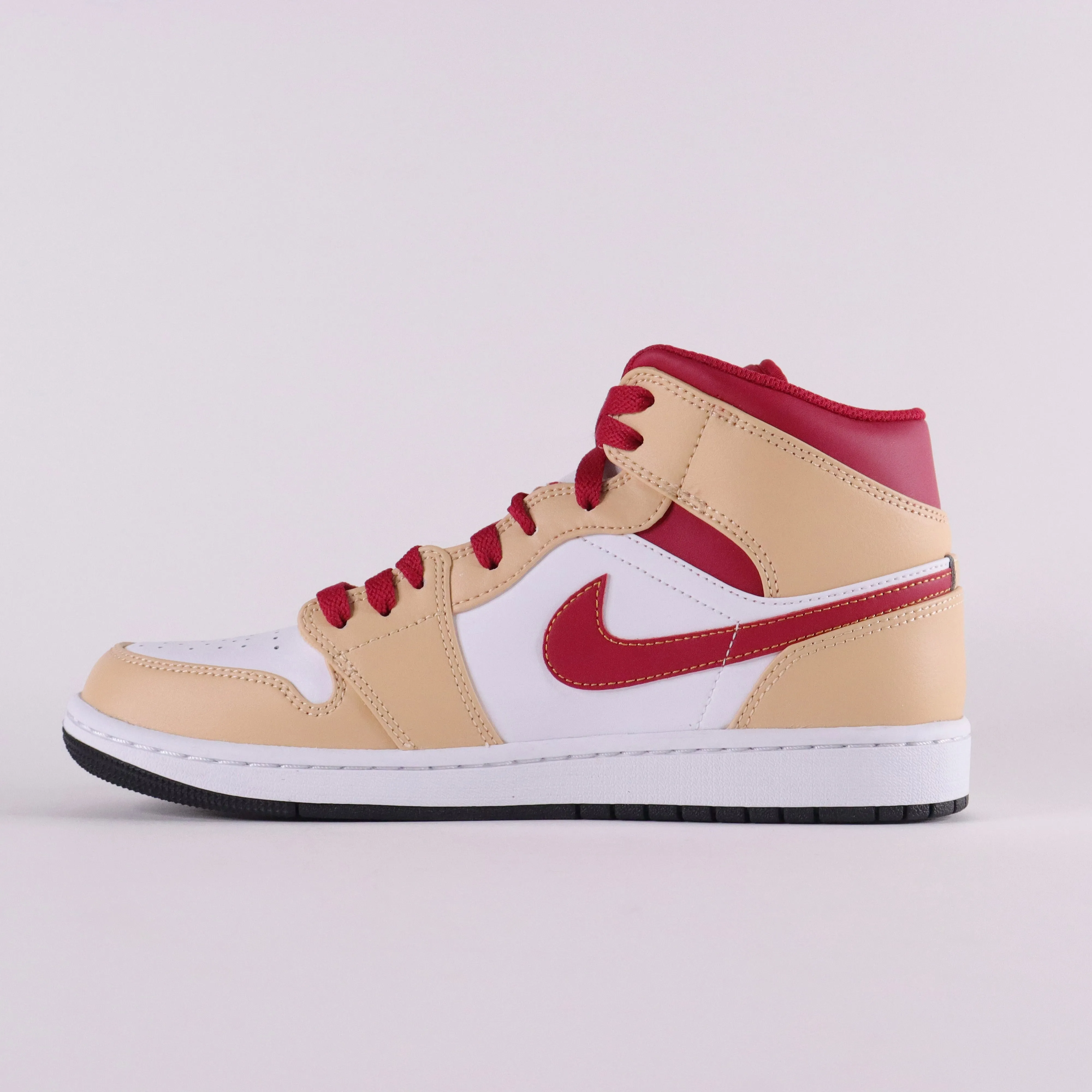 NIKE Air Jordan 1 Mid Light Curry Sneakers