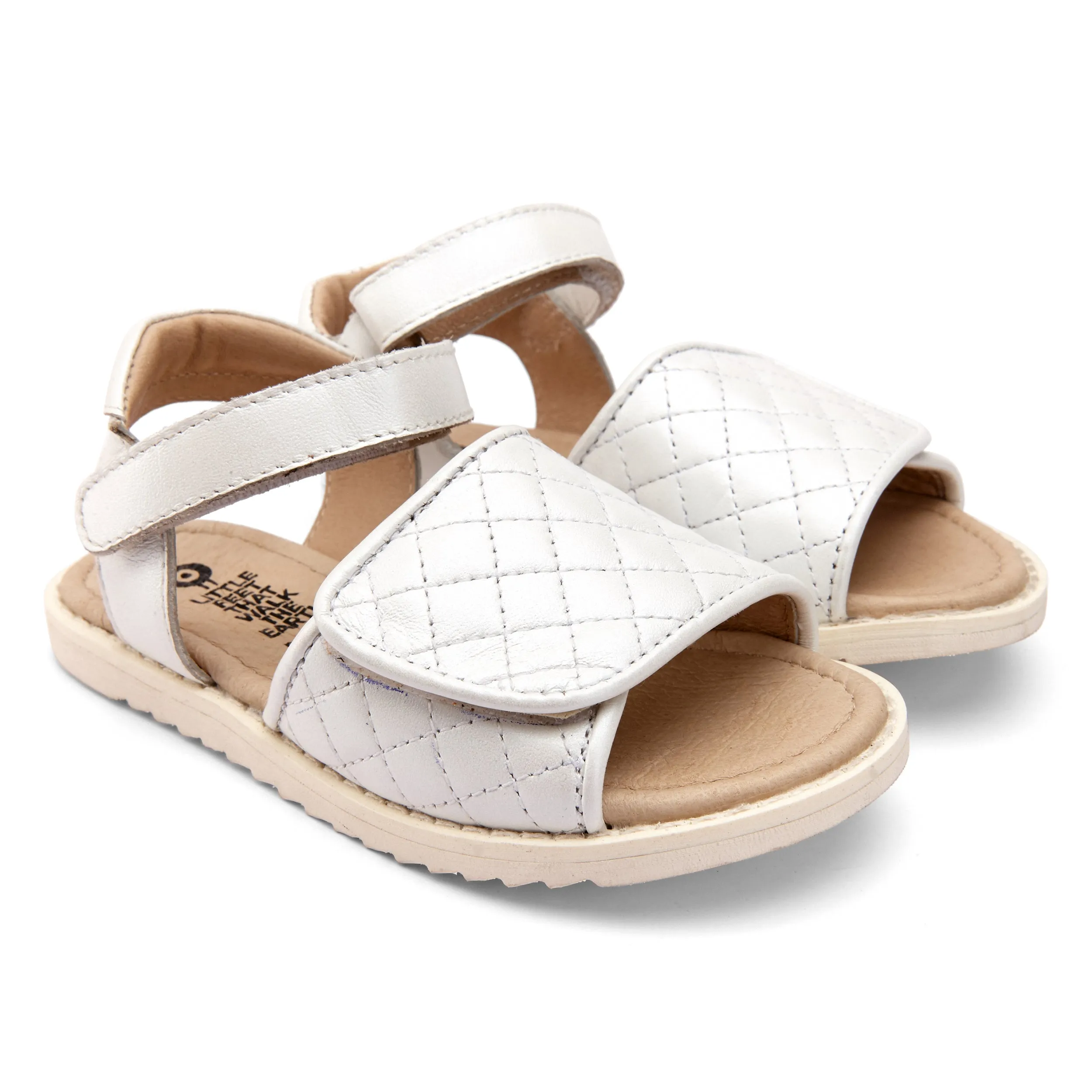 Old Soles Girl's 7026 Quilly Sandals - Snow